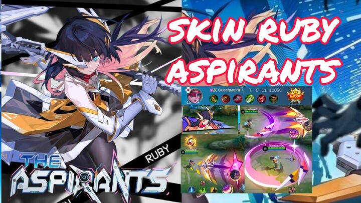 REVIEW SKIN RUBY ASPIRANTS, EFEK SKILL TERMEWAH!!!