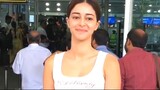 Cute 😘 Ananya Pandey Flying ✈️ For Kochi For Liger Movie Promotion