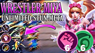 6 WRESTLER 6 NATURE SPIRIT UNLI STUN BUG MIYA? TOP 1 GLOBAL MAGIC CHESS SEASON 0-1-3