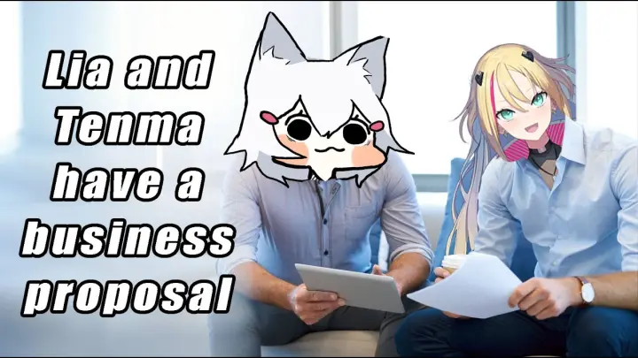 Lia and Tenma have a business proposal