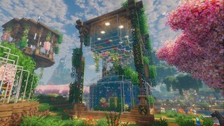 Hướng dẫn xây dựng Minecraft: Bể cá đồng hồ cát