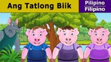 Ang Tatlong Biik _ Three Little Pigs in Filipino _ Mga Kwentong Pambata