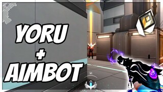 YORU + Aimbot is UNSTOPPABLE in VALORANT (Radiant Rank)