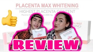 PLACENTA MAX WHITENING BRILLIANT SKIN REVIEW COLLAGEN,GLUTATHIONE | REVIEW | beki lovers