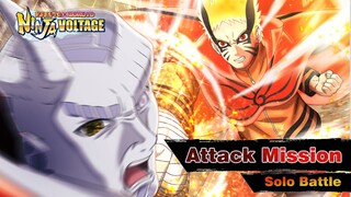 Naruto Baryon MR Level 15 Solo Attack Mission | Naruto x Boruto Ninja Voltage