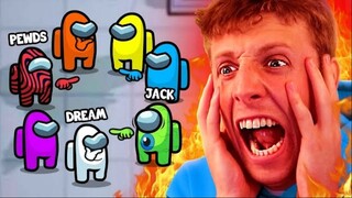 SIDEMEN play AMONG US but everyone RAGES at each other (Sidemen Gaming)