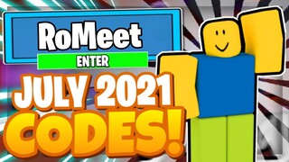 *JULY 2021* ALL NEW SECRET OP CODES! Roblox Ro Meet