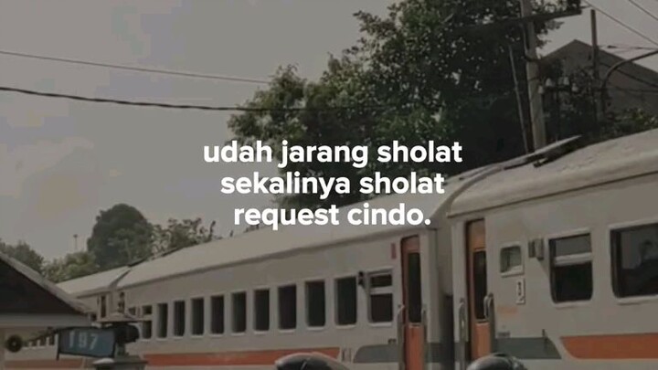 sekalinya solat request chindo