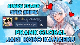 PRANK JADI KOBO KANAERU DI MOBILE LEGENDS #mlbb #mobilelegends #pranksuaracewek