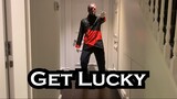 Get Lucky - Daft Punk ft. Pharrell Williams, Nile Rodgers | Robot Dance | Flaming Centurion