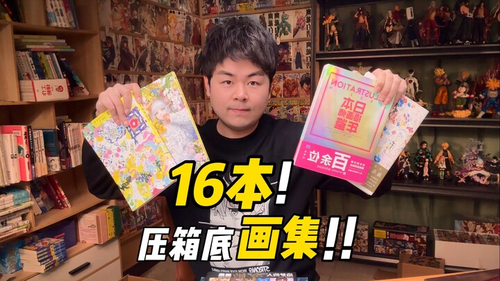 便宜！量大！16本精品画集一并奉上！快来抄作业！