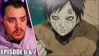 The Kazekage Falls?! || Naruto Shippuden Episode 6 & 7 REACTION