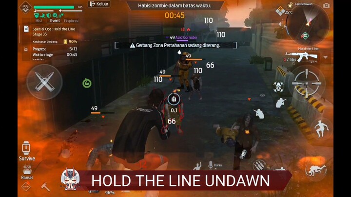 Hold The Line. Lupa bawa buff | #bstation #bstationindonesia #nonstopdibstation #undawn #undawngame