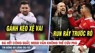 TIN BÓNG ĐÁ 6/3 | Messi xệ vai, PSG vẫn thua đau trước Nice; Pep thừa nhận RUN trước CR7 ở đại chiến