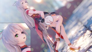 [MMD]Tarian Vsinger Luo Tianyi Pakai Gaun Merah|<Mang Zhong>