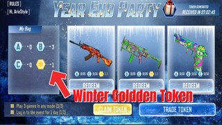 HOW TO GET WINTER GOLDEN TOKEN for YEAR END PARTY EVENT? | COD MOBILE