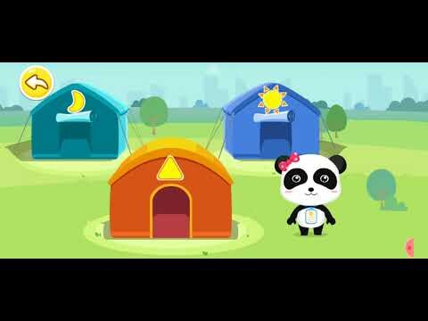 βαβy Panda Earthquake safety first  learn tips emergency