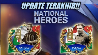 AKHIRNYA SEGERA BERAKHIR NIH EVENT! UPDATE TERAKHIR NATIONAL HEROES FIFA MOBILE INDONESIA - YUAHPLAY