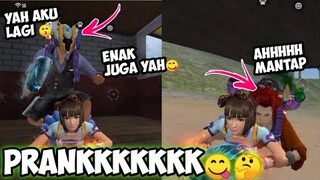 PRANK JADI CEWEK LANGSUNG DI AJAK W*K W*K DI MODE TRAINING BARU |FREE FIRE PRANK