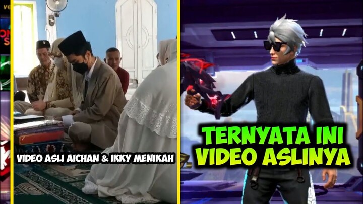 VIDEO ASLI AICHAN DAN IKKY SAAT MENIKAH 🧐🔥