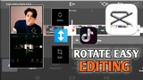 EASY ROTATE TRANSITION IN CAPCUT | TAGALOG TUTORIAL