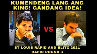 YUNG KING MOVE LANG PERO AATAKE NA PLA! St Louis Rapid and Blitz So VS Shankland Rapid Round 3