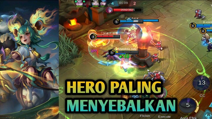 NANA MODE SANTAI DI BRAWL BIKIN MUSUH EMOSI | GAMEPLAY NANA MLBB