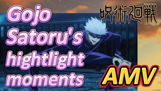 [Jujutsu Kaisen]  AMV | Gojo Satoru's hightlight moments
