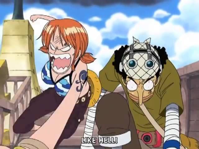 One Piece Usopp And Nami
