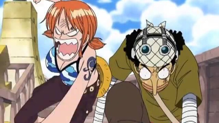 One Piece Funny Moments 11:Usopp teams up with Nami!!!!