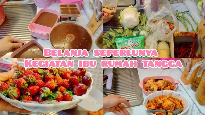 BELANJA SAYUR, BUAH DAN CABE SEPERLUNYA AJA | HARGA MASIH MAHAL | KEGIATAN IRT