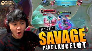 TIPS DAPET SAVAGE PAKE LANCELOT, PLAYER ASSASIN WAJIB MASUK - Mobile Legends