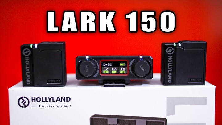 PROBABLY THE BEST DUAL WIRELESS MIC SYSTEM I HAVE USED 🔥 HOLLYLAND LARK 150