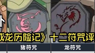 Hupu, Twelve Talismans Rating Ranking