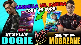 DOGIE NAG CORE NANG MAKALABAN SI MOBAZANE SA RANK! DOGIE CARMILLA CORE vs MOBAZANE in RANK ~ MLBB