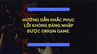 "Apex Legend". Hướng dẫn sửa lỗi không đăng nhập được Origin game.