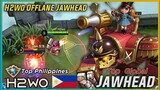 H2wo Offlane Jawhead? | Top Global Player H2wo