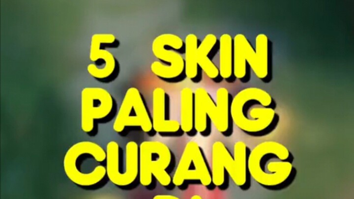 5 skin curang ML