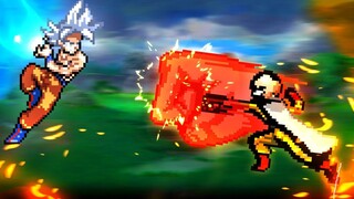 Saitama Vs Goku in Mugen....