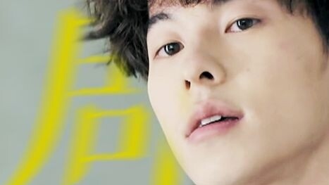 "Poodle with curly hair, but white cut black"