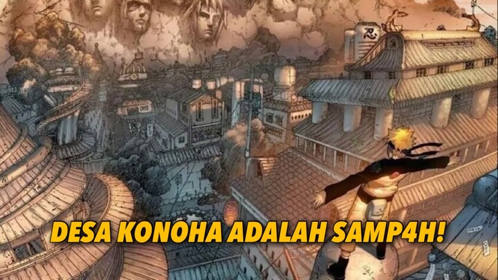 ALASAN KONOHA JADI DESA PALING SAMP4H DI NARUTO!