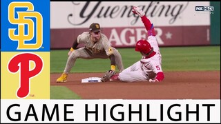 San Diego Padres vs. Philadelphia Phillies (10/22/22) NLCS Game 5 Part 3 | MLB Highlights