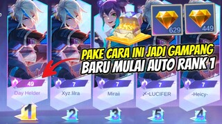 PAKE CARA INI AUTO RANK 1 EVENT 515 PROMO DIAMOND TANPA BUG! MOBILE LEGENDS