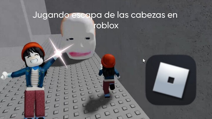 PRIMER VIDEO/ Jugando Escapa de las cabezas ROBLOX [MiaPlaysRoblox]