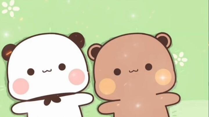 We are the most loving little bears——Bubu and Yier will be together forever