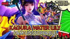 GILA⁉️SKINNYA WANGI SAMPAI BUAT GUE UNSTOPPABLE - KAGURA WATER LILY MOBILE LEGENDS