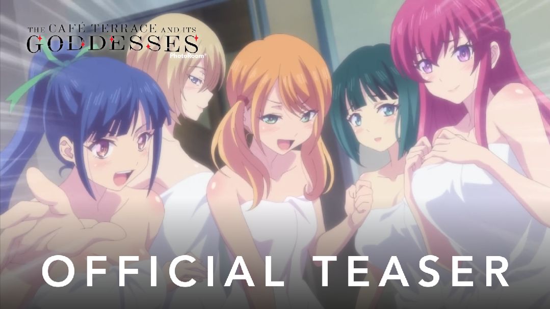 Megami no Café Terrace - Novo teaser revela estreia do anime para