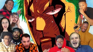 NOTHING HAPPENED ! ZORO'S SACRIFICE ONE PIECE EPISODE 377 BEST REACTION COMPILATION