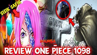 REVIEW ONE PIECE 1098 - BONNEY ADALAH ANAK GINNY!!! ALASAN BONNEY SEMBUH DARI PENYAKIT SISIK SAFIR!!