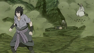 Naruto: Abusing his wife feels good for a while, Sasuke uses the Rinnegan to deal with Sakura.